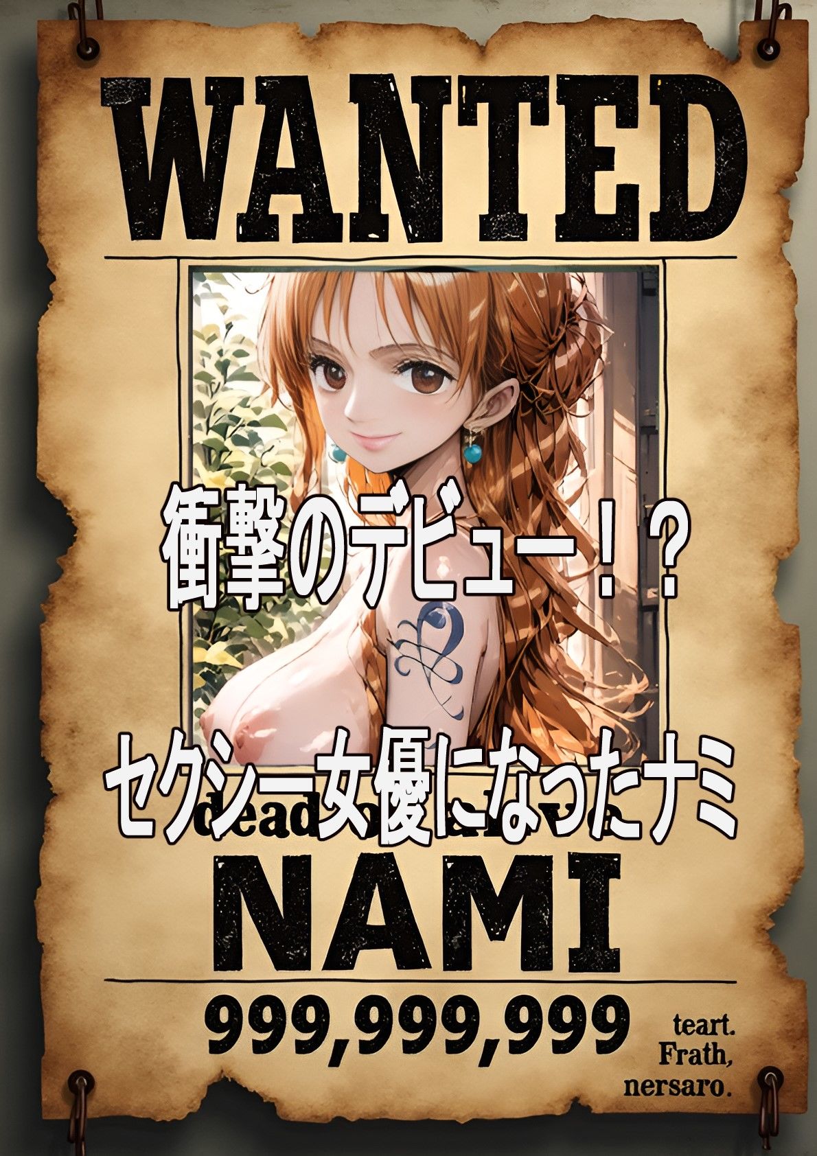 衝撃のデビュー!? セクシー女優になったナミの画像2