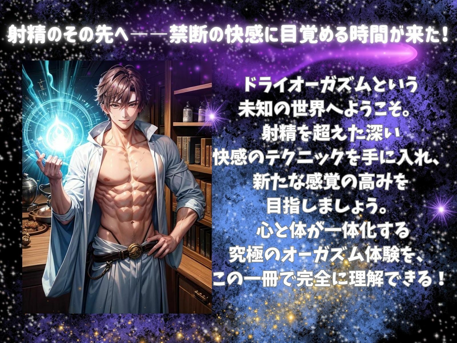 サンプル画像1:ドライオーガズム錬金術: 射精を超える禁断の快感法(ヒメゴト) [d_459835]