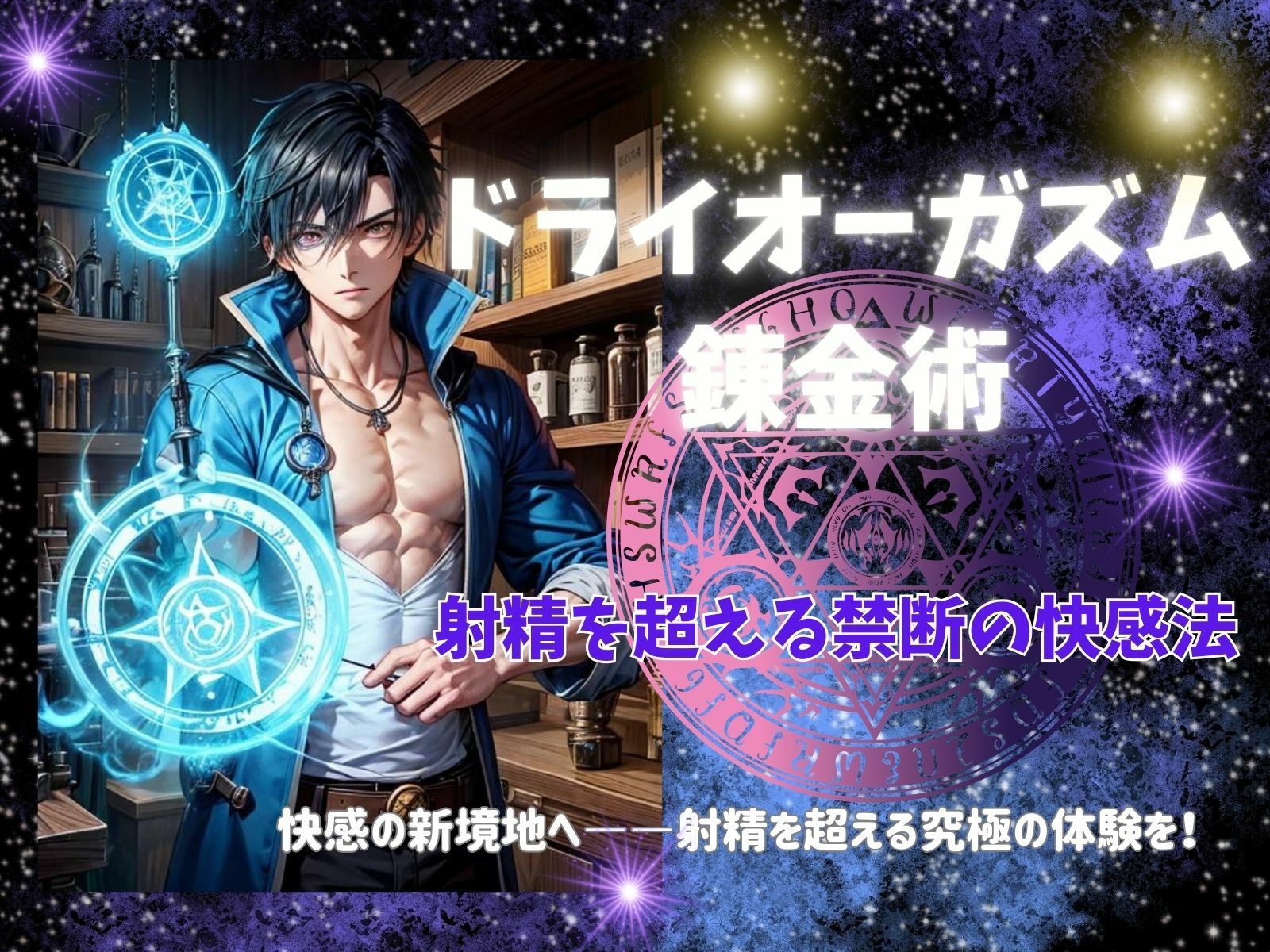 サンプル画像2:ドライオーガズム錬金術: 射精を超える禁断の快感法(ヒメゴト) [d_459835]