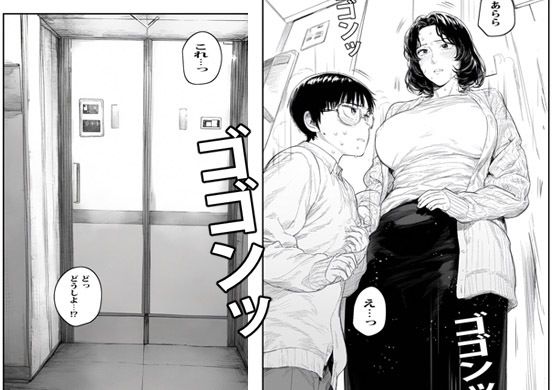 サンプル画像2:人妻エレベーターSEX(ピエトロ) [d_459889]