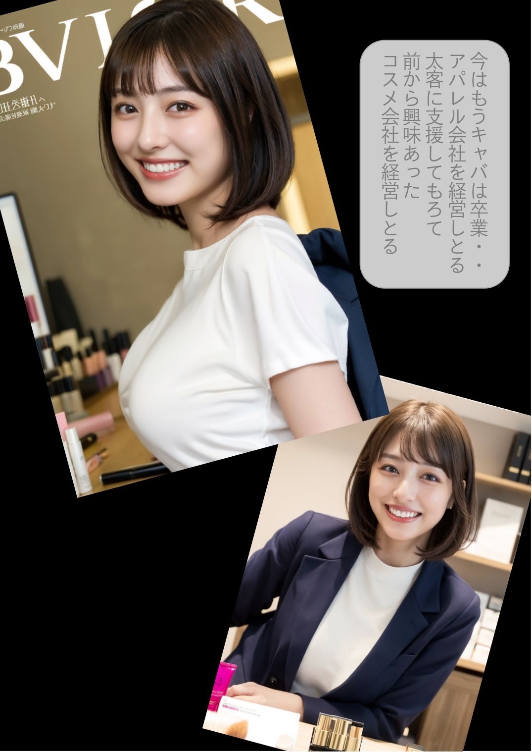 サンプル画像4:［ストーリー＋大量画像］25億いただき六本木キャバ嬢。流出！！元太客にリベンジポルノされた爆乳美女(実話実録本舗) [d_460050]