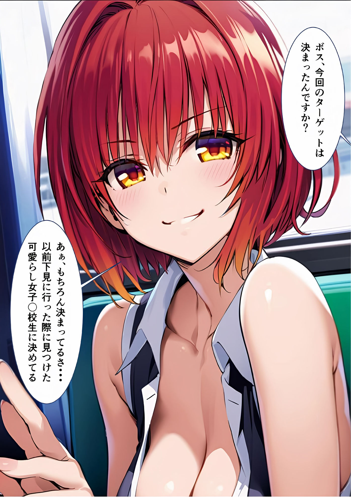 サンプル画像2:古手〇唯_リアル脱出ゲーム（REG）_No01(false alarm) [d_460422]