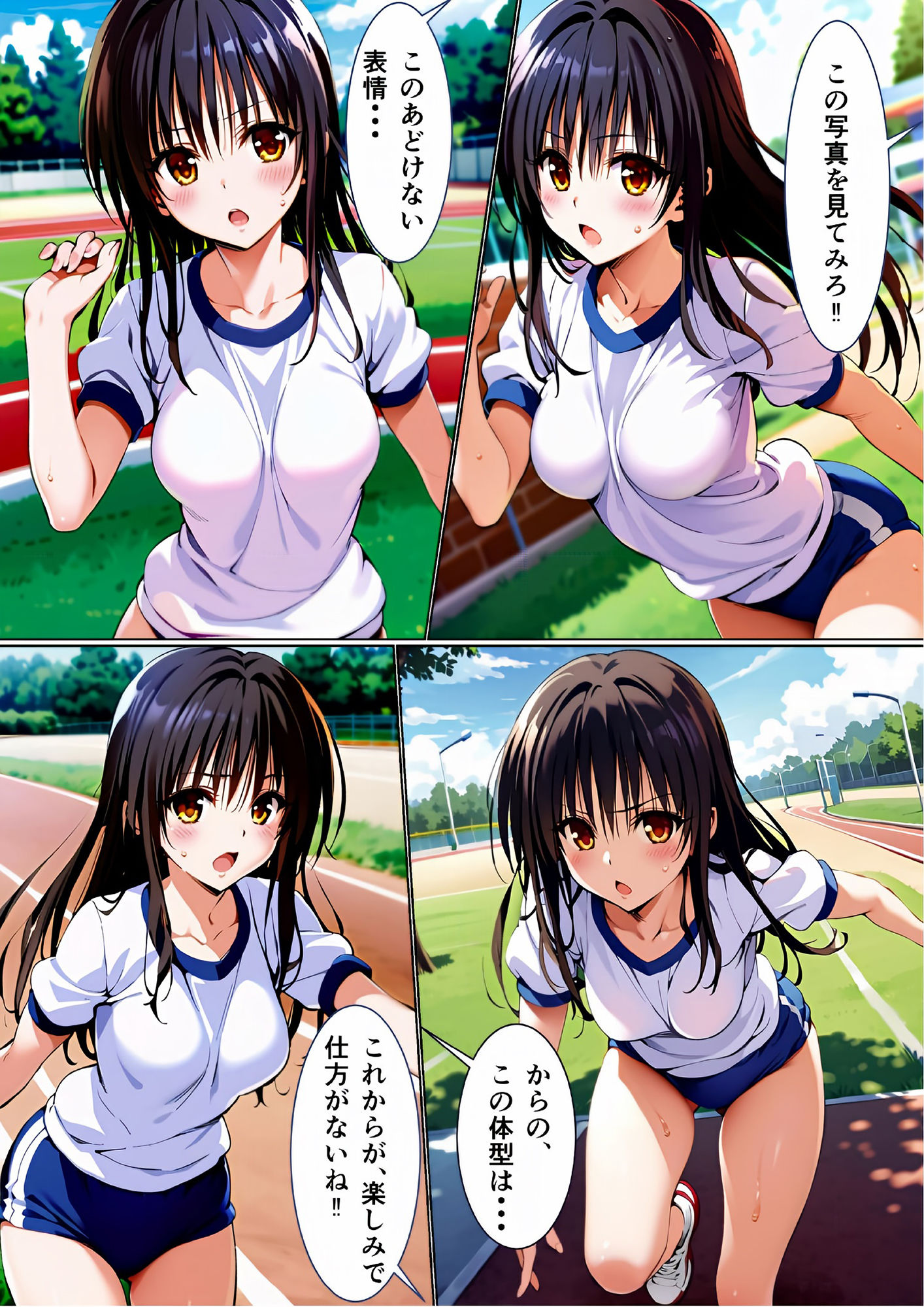 サンプル画像3:古手〇唯_リアル脱出ゲーム（REG）_No01(false alarm) [d_460422]