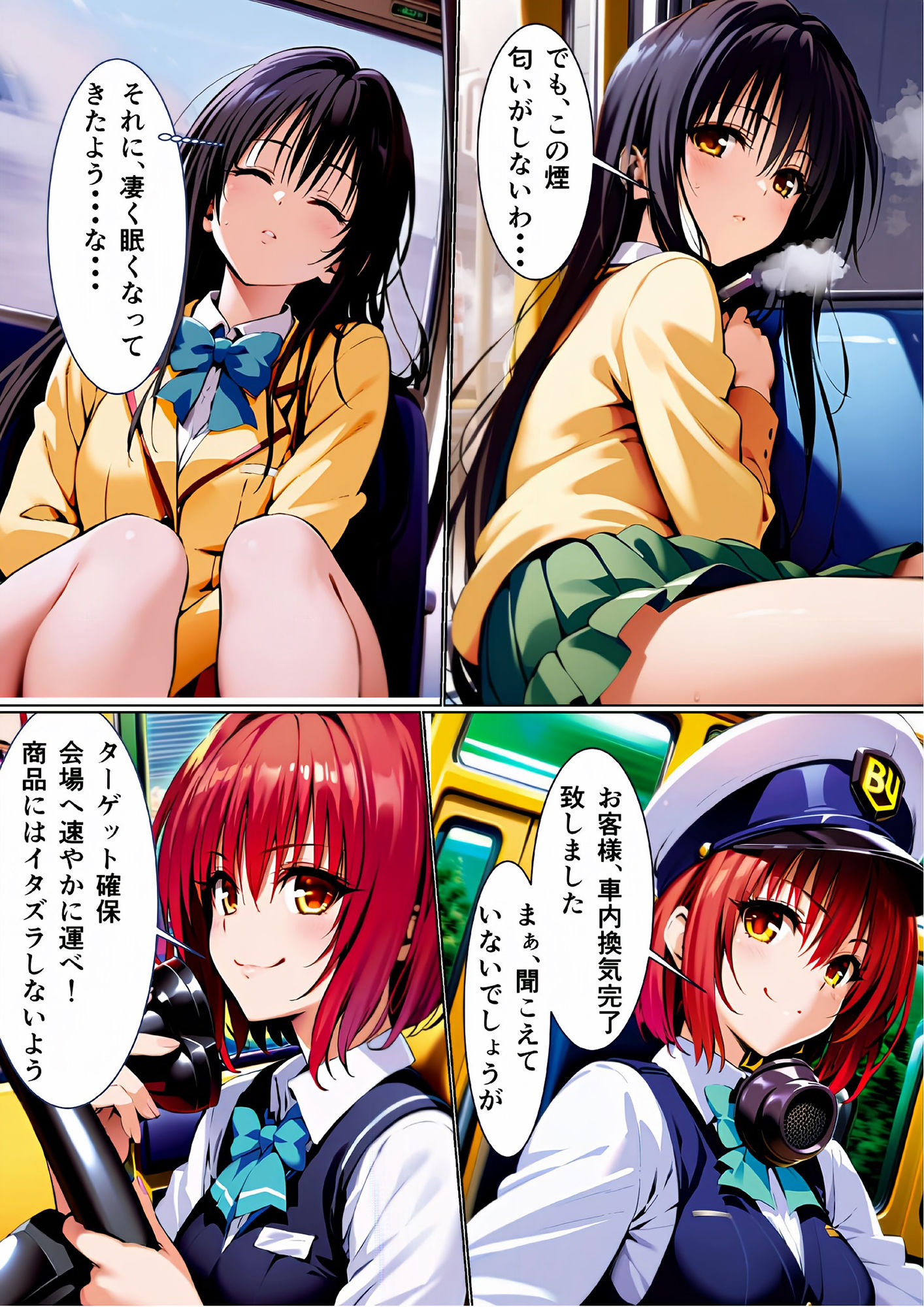 サンプル画像4:古手〇唯_リアル脱出ゲーム（REG）_No01(false alarm) [d_460422]