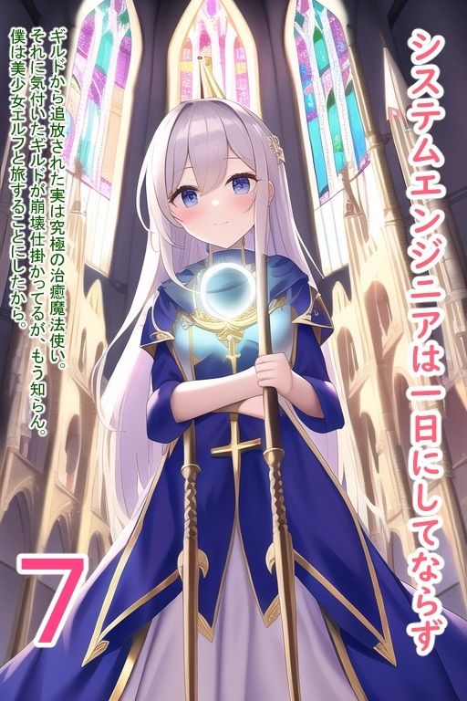 サンプル画像1:システムエンジニアは一日にしてならず7 と、 ギルドから追放された実は究極の治癒魔法使い。それに気付いたギルドが崩壊仕掛かってるが、もう知らん。僕は美少女エルフと旅することにしたから。(データベースマン) [d_460873]