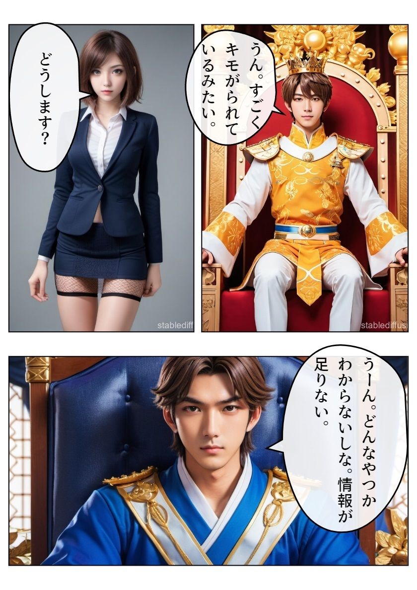 サンプル画像5:天空の街1(100円均一) [d_461579]