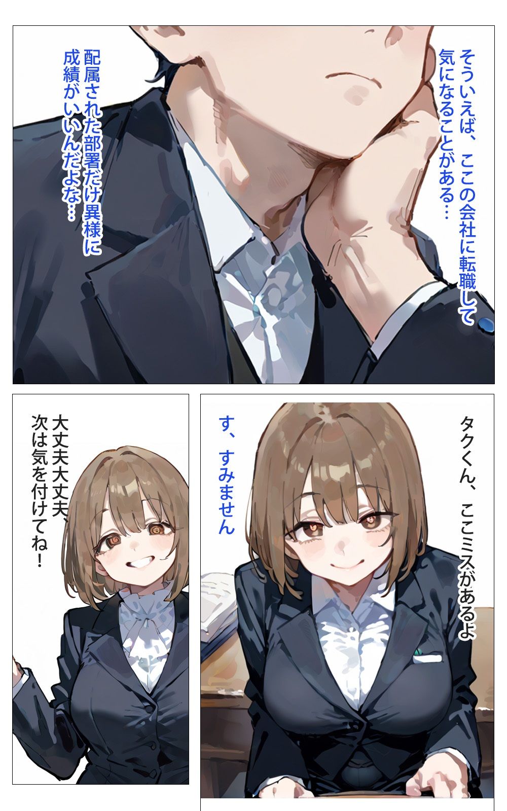 サンプル画像2:あこがれの先輩は会社でやりたい放題(めめめ) [d_462444]