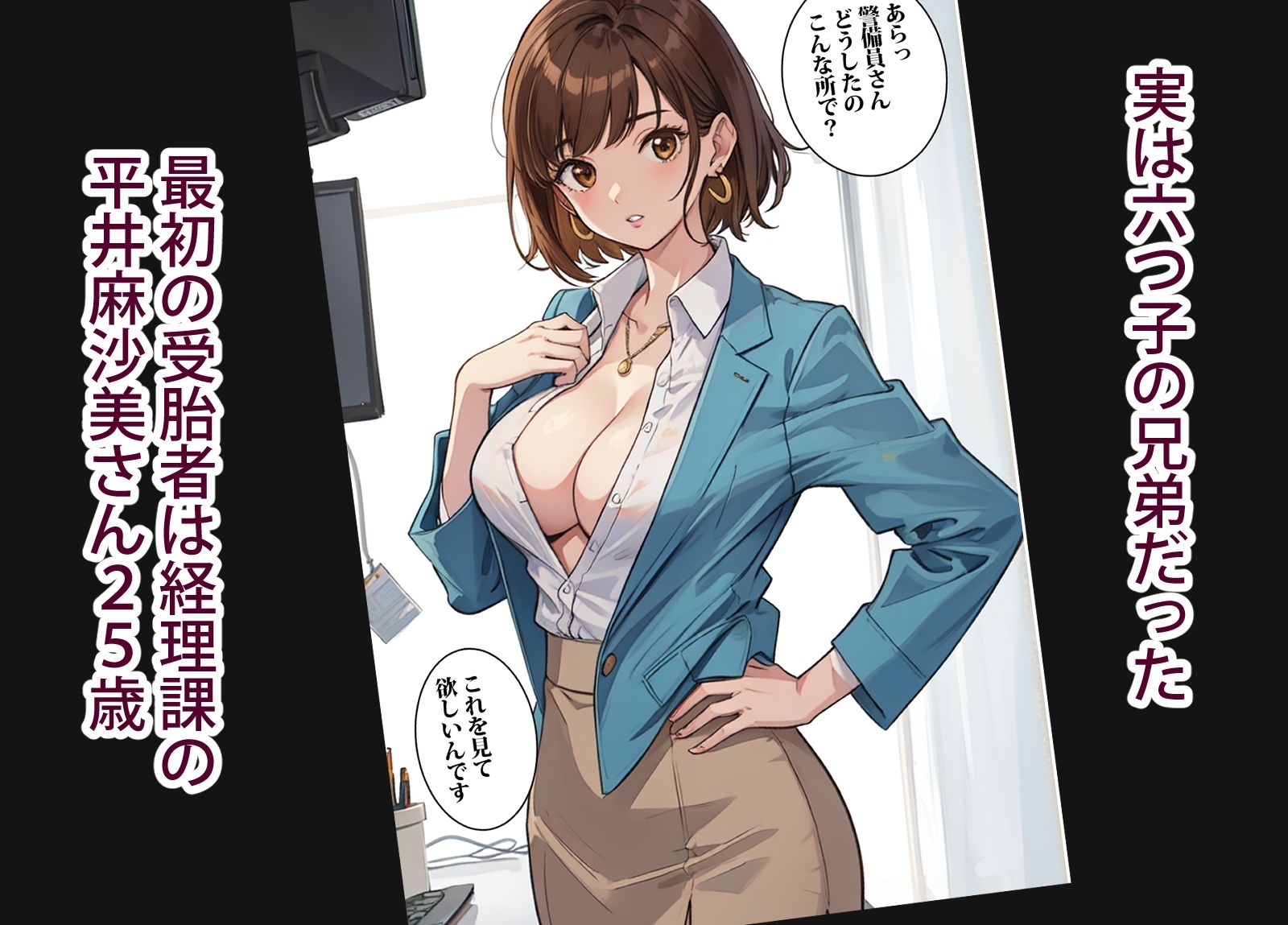 サンプル画像2:エロエロ商事会社の警備員が弟から催●アプリを手に入れたぞ(東京漫画研究所) [d_462793]