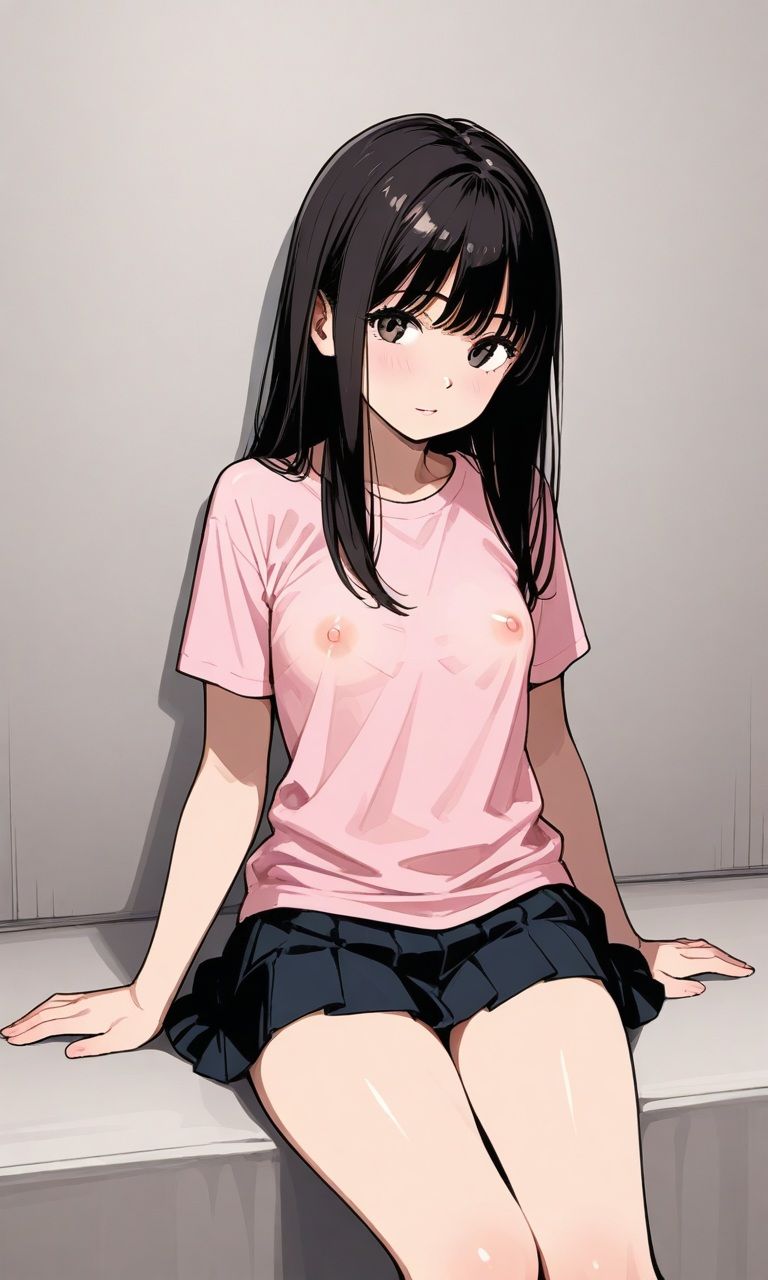 サンプル画像2:おっぱい触っていい5この前まで処女だった下級生二人と(ひぐらしなく) [d_463224]