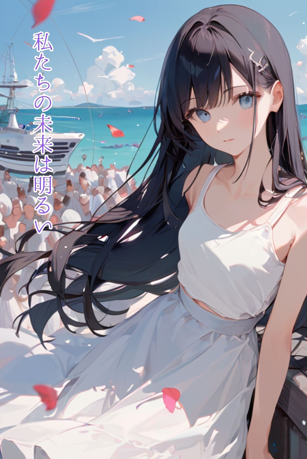 サンプル画像6:花嫁遭難サバイバル〜地獄の新婚旅行〜(コミックダイス) [d_464030]