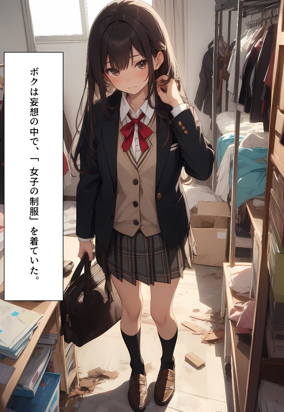 サンプル画像5:突然女体化能力を得たボクの愉快な生活(真城のソフトハウス) [d_464380]