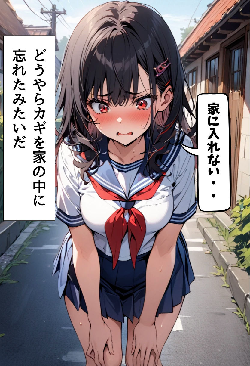 サンプル画像6:隣の家の可愛い転校生とセフレになった話(にじいろ☆がーるず) [d_465200]