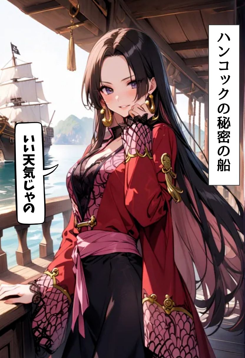 サンプル画像1:超淫乱ハンコックと海賊船輪●プレイ(れじぇんど☆がーるず) [d_465851]
