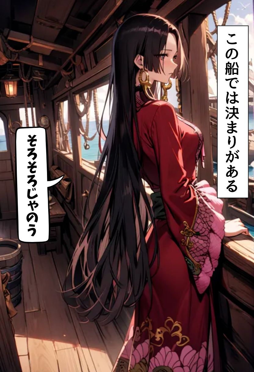 サンプル画像2:超淫乱ハンコックと海賊船輪●プレイ(れじぇんど☆がーるず) [d_465851]