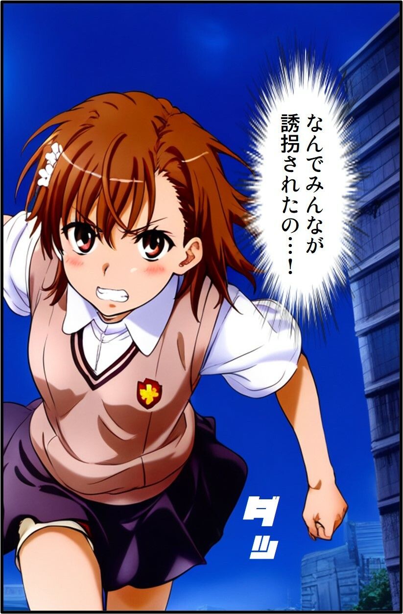 サンプル画像1:御〇美琴 vs ぬるぬる触手【コミック】(Nakki_触手・ヒロピン) [d_466440]