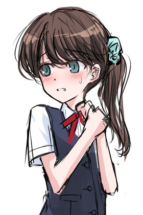 サンプル画像1:『モデル指名 〜美術の授業にて〜』〈ラフ絵付き小説シリーズ vol.01〉(Silveredsteel) [d_466445]