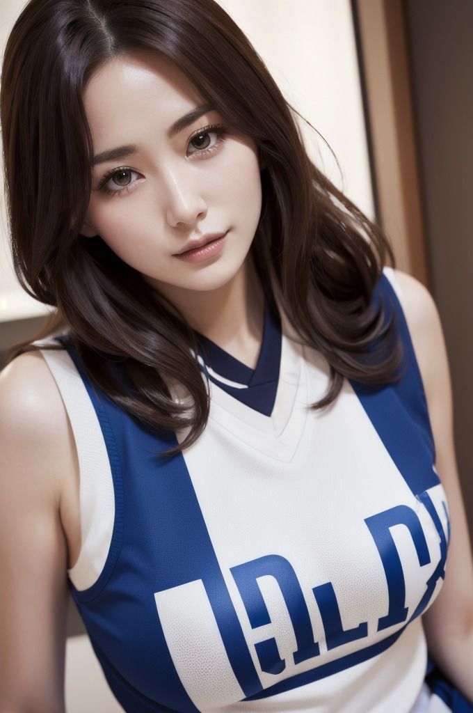 サンプル画像4:美人アスリートの美ボディ【バスケ選手編】_AIコスプレ写真集_vol.1(夢幻イメージ) [d_466449]