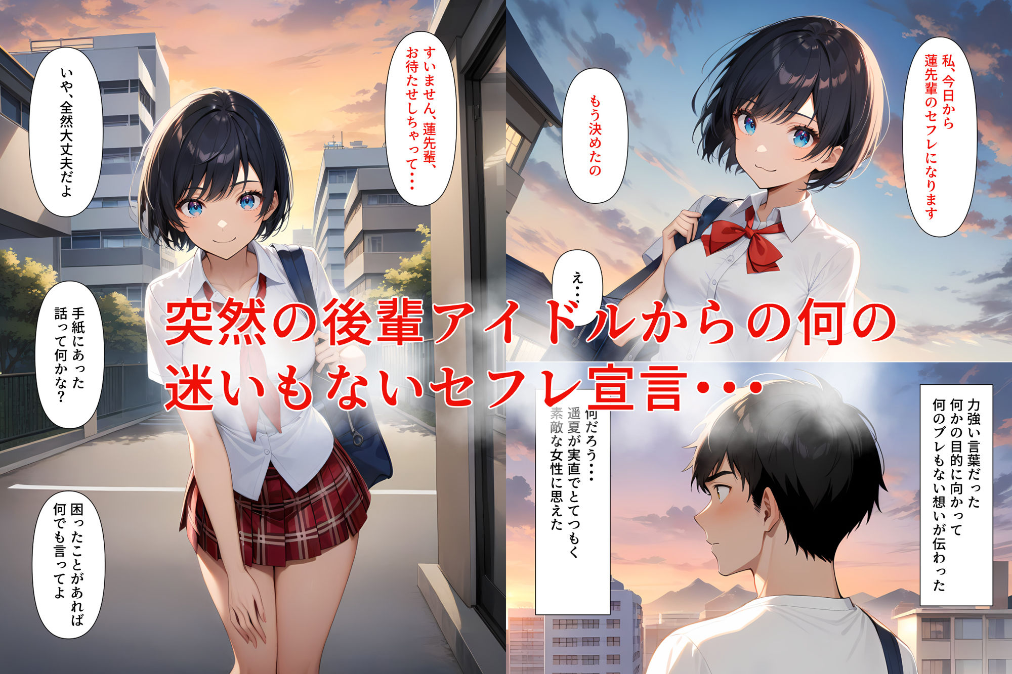 サンプル画像2:セフレの後輩アイドルと夏の思い出(ぴちゆめ堂) [d_466704]