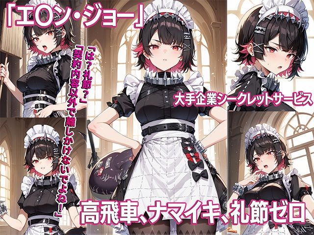 サンプル画像2:ナマイキメイドを洗脳調教してボテ腹乳牛メイドに完堕ちさせる話(takagi_studio) [d_467337]