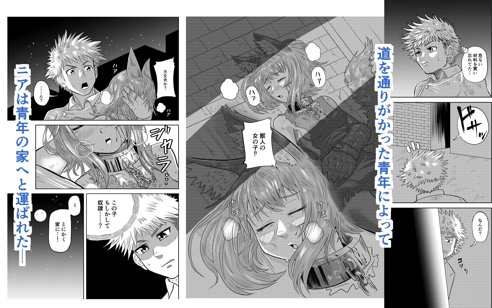 サンプル画像3:BegoNia奴●獣人少女が幸せになる話(オウゴンオニクマガヤ) [d_467385]