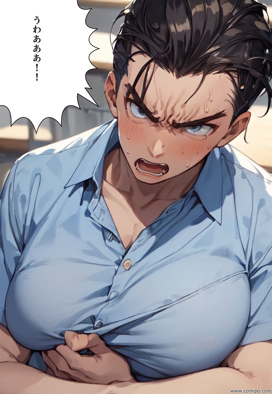 サンプル画像2:ウェディング・ドレスパニック！新郎新婦にされた男たち(真城のソフトハウス) [d_467564]