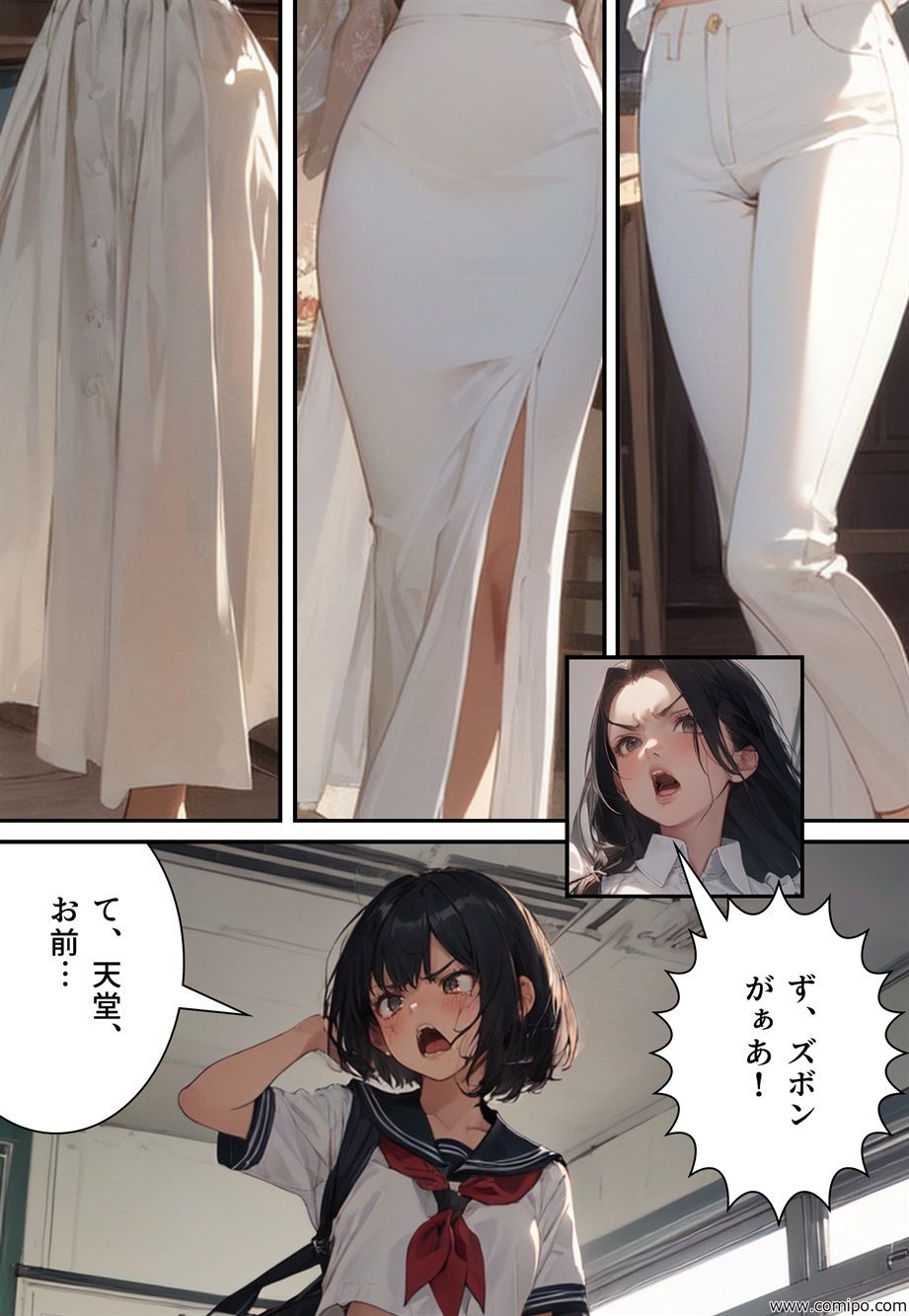 サンプル画像4:ウェディング・ドレスパニック！新郎新婦にされた男たち(真城のソフトハウス) [d_467564]