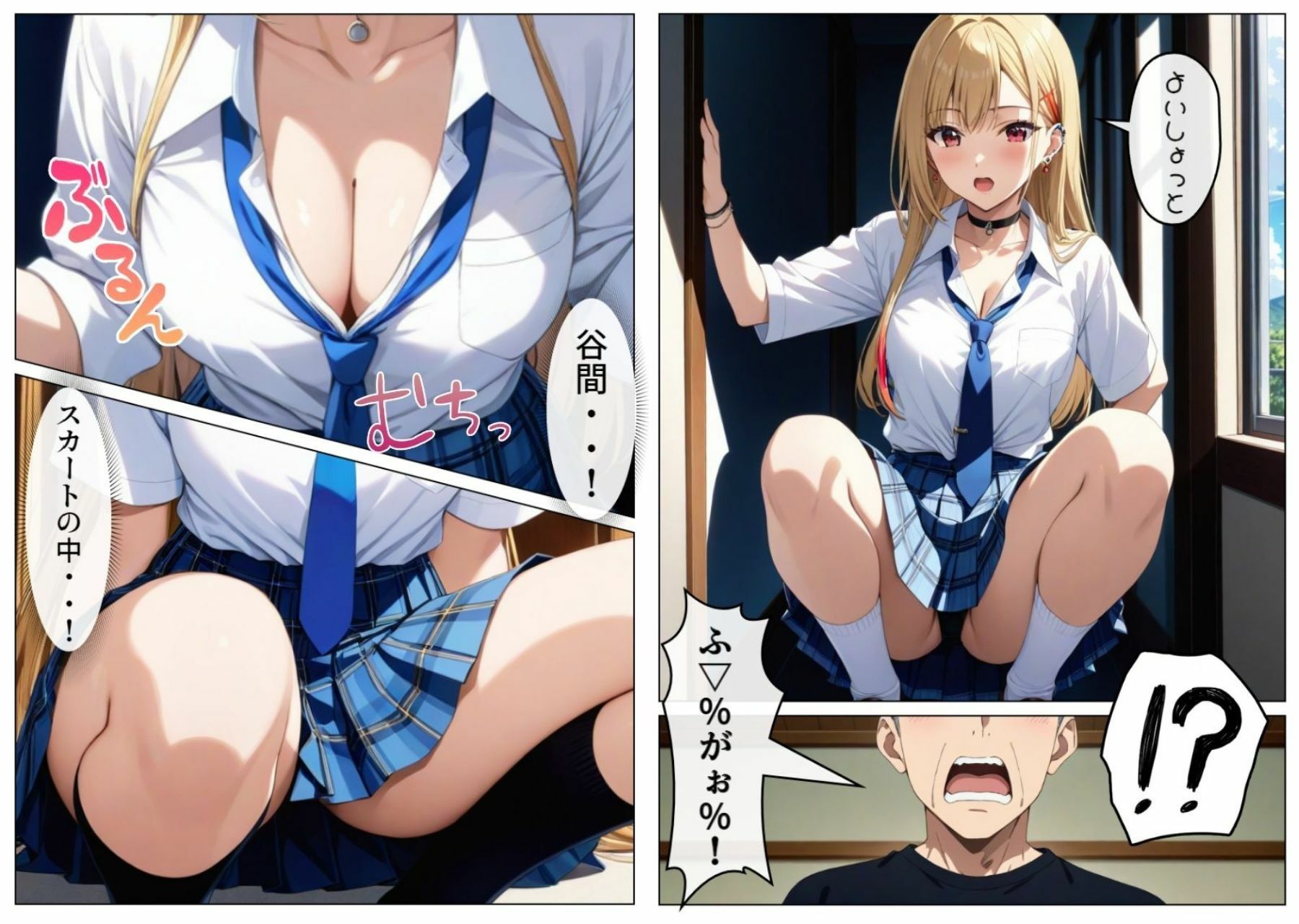 サンプル画像3:用務員のおじさんがあの喜多川〇夢に即挿入！制服着衣〇ックス(憧れ委員会) [d_467915]