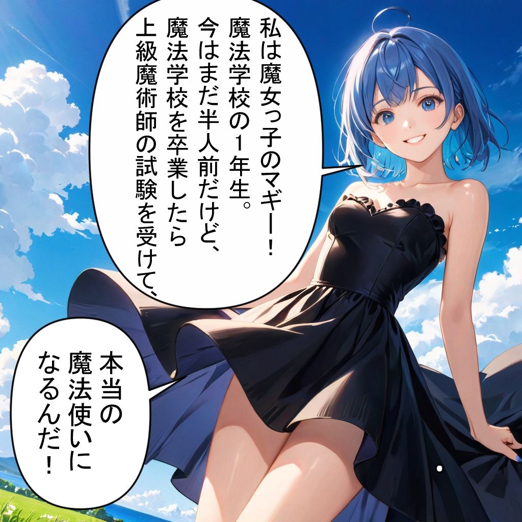 サンプル画像1:魔女っ子マギーちゃん(星の御使い) [d_467960]