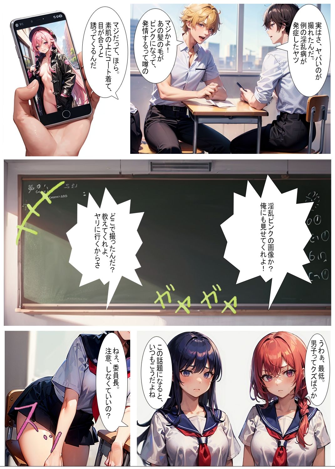 サンプル画像1:淫乱ピンク(パピヨン工房) [d_468049]