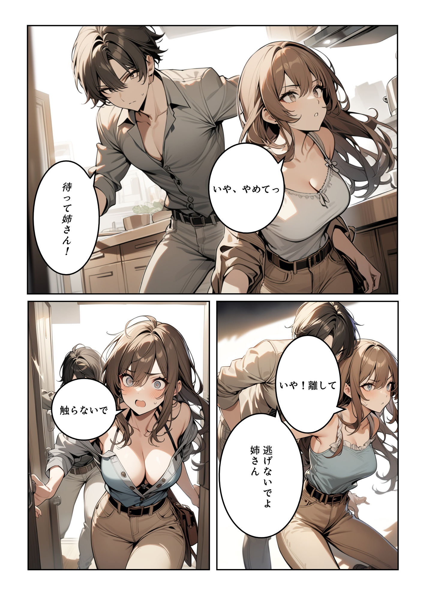 サンプル画像3:堕ちた義姉〜美咲〜(スタジオ寝取り屋) [d_468241]