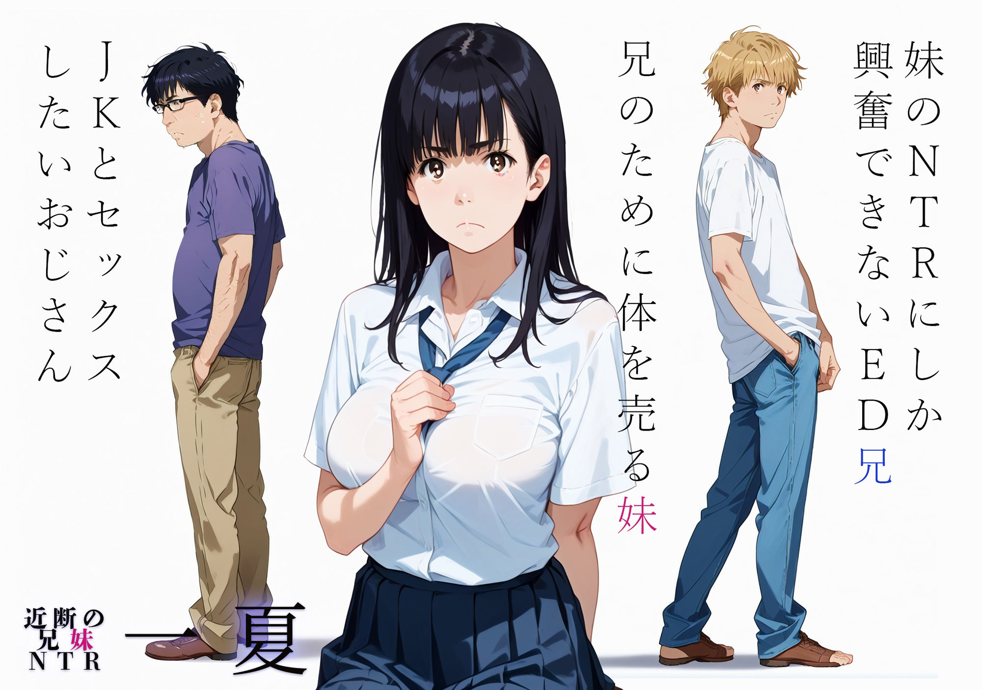 サンプル画像2:近断の兄妹NTR 一夏(AI-jison) [d_468246]