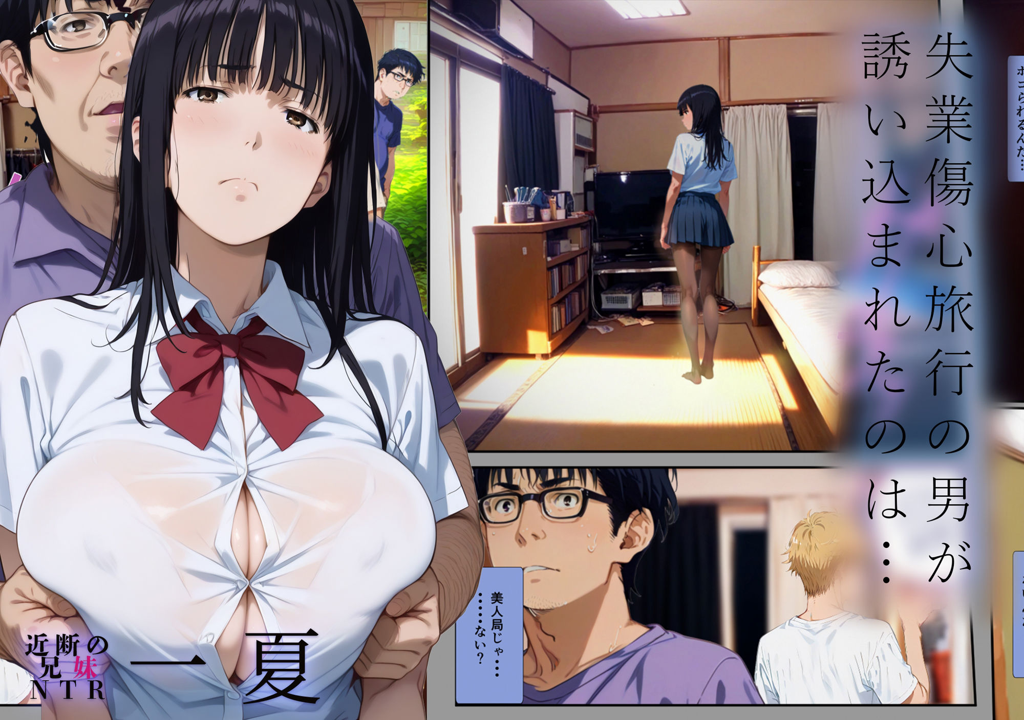 サンプル画像3:近断の兄妹NTR 一夏(AI-jison) [d_468246]