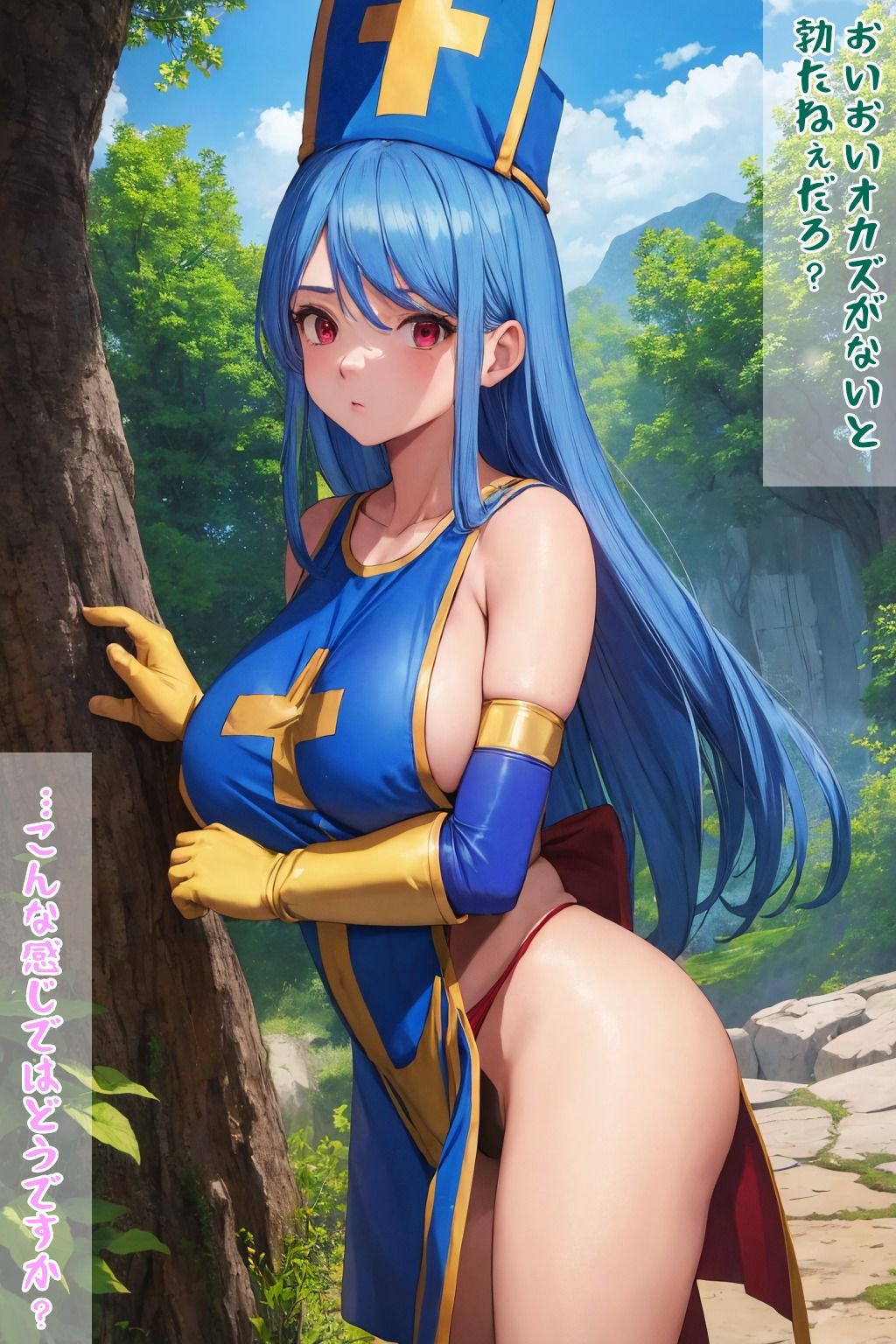 サンプル画像1:【ドラ●ンクエスト】女僧侶がパーティメンバーのチンポで犯●れメス堕ち！！(アトリエわたあめ) [d_468372]