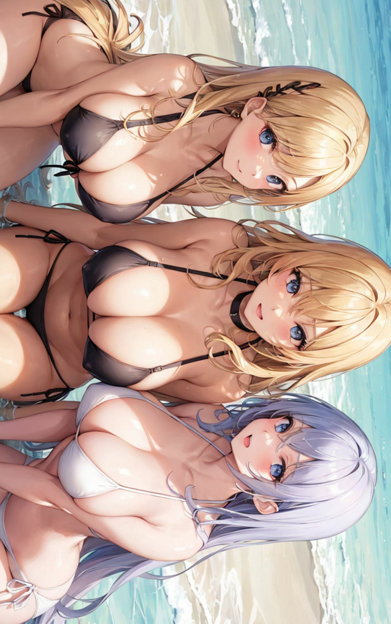 サンプル画像4:ビーチハーレム2(1der満) [d_469439]