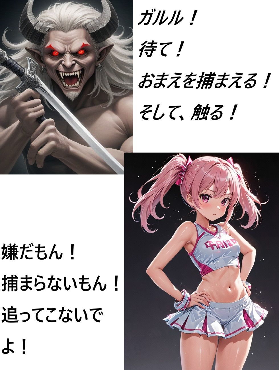 サンプル画像3:はにまる 4話(ルーマニー) [d_469751]