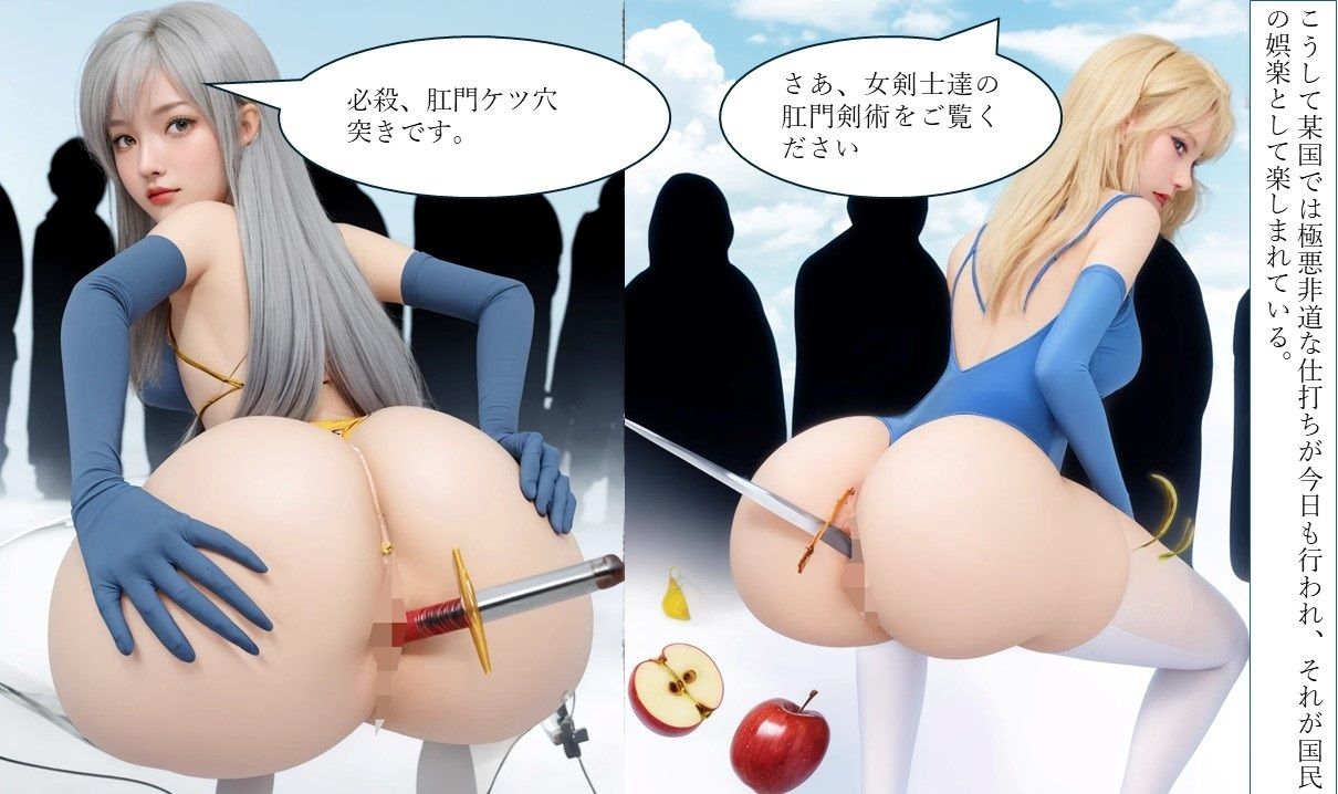 サンプル画像5:王女と女騎士のSM責め(女による女への凌●) [d_469983]