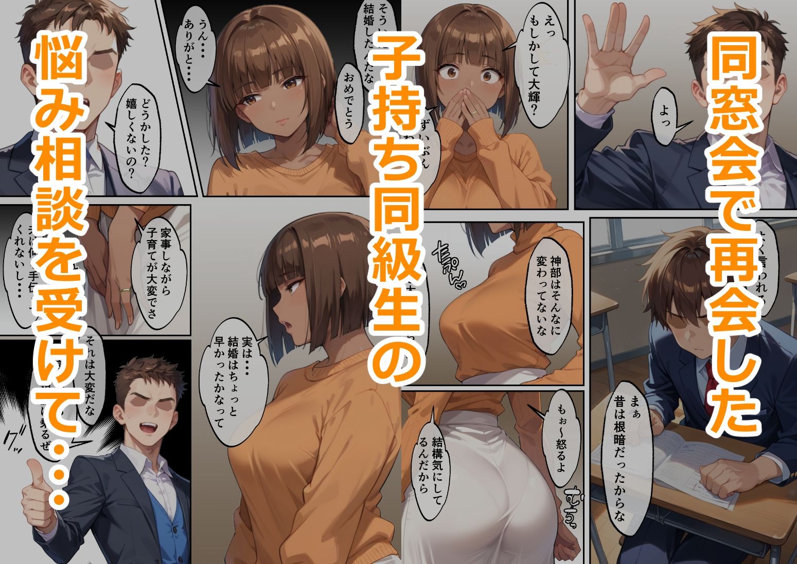 サンプル画像5:ヤリチンの美学(AI性活) [d_470148]