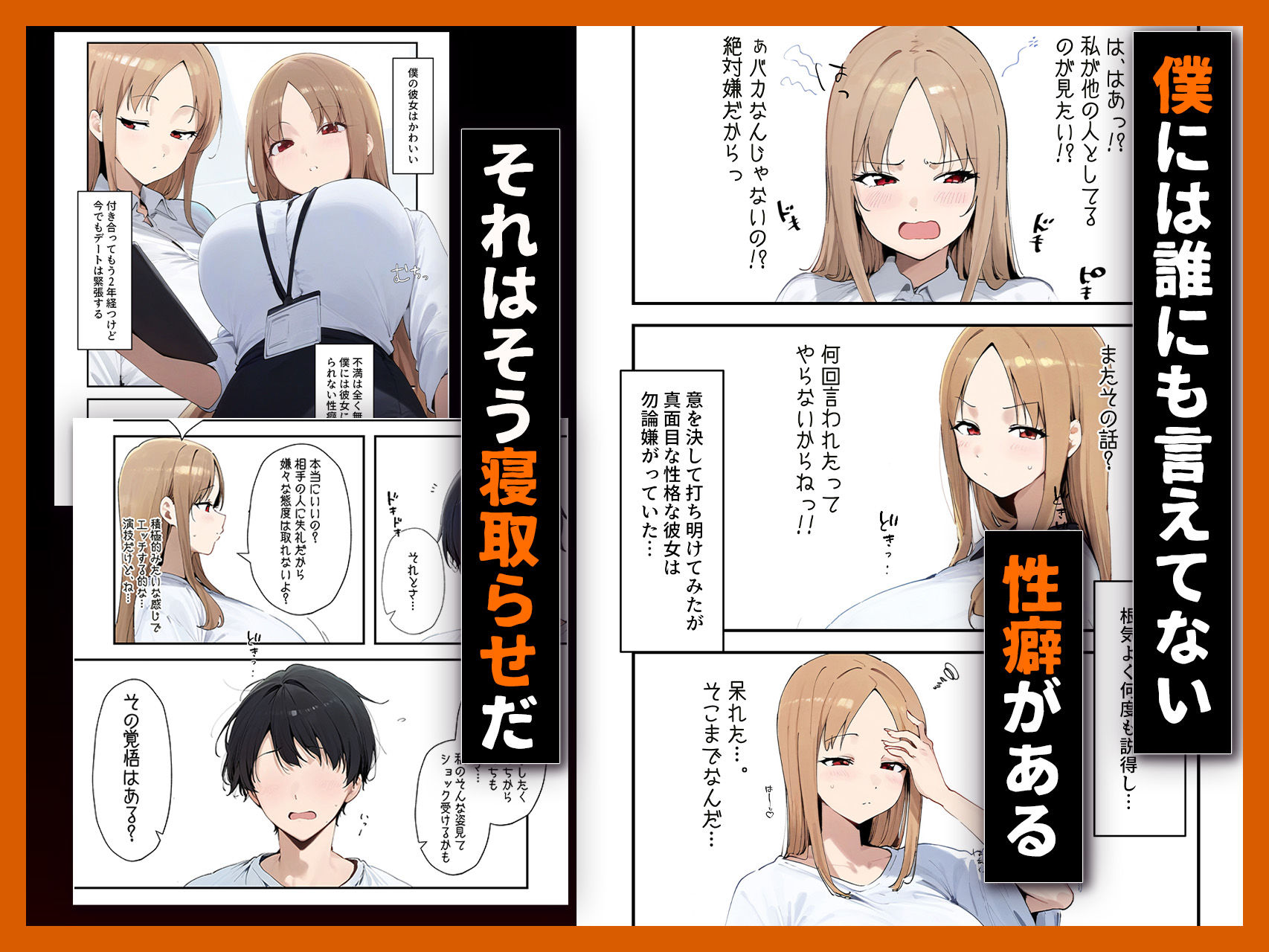 サンプル画像1:彼女ご馳走様です〜寝取らせの後悔〜(???レディ) [d_470291]