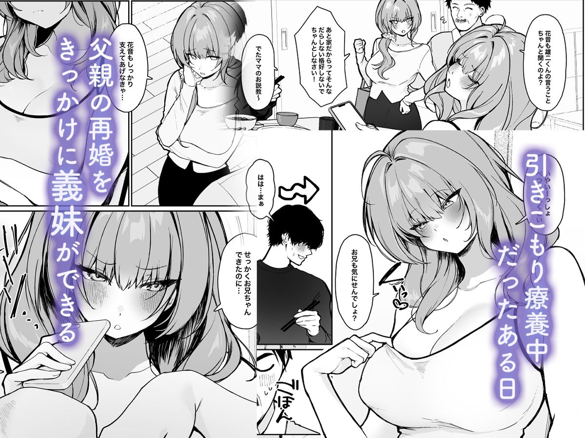 サンプル画像1:距離感がバグってる義妹が一生イチャラブしてくる(聖華快楽書店) [d_470946]