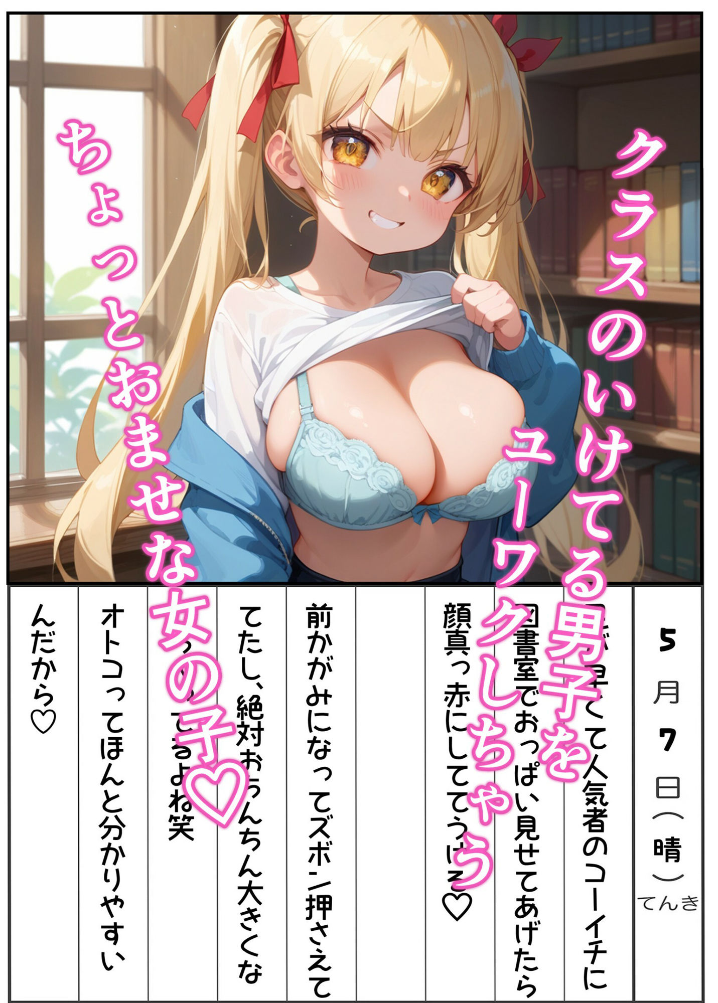 サンプル画像3:加奈ちゃん調教日誌 -元気なあの娘がボロボロになるまでの半年間。-(大ニップレス帝国) [d_471314]