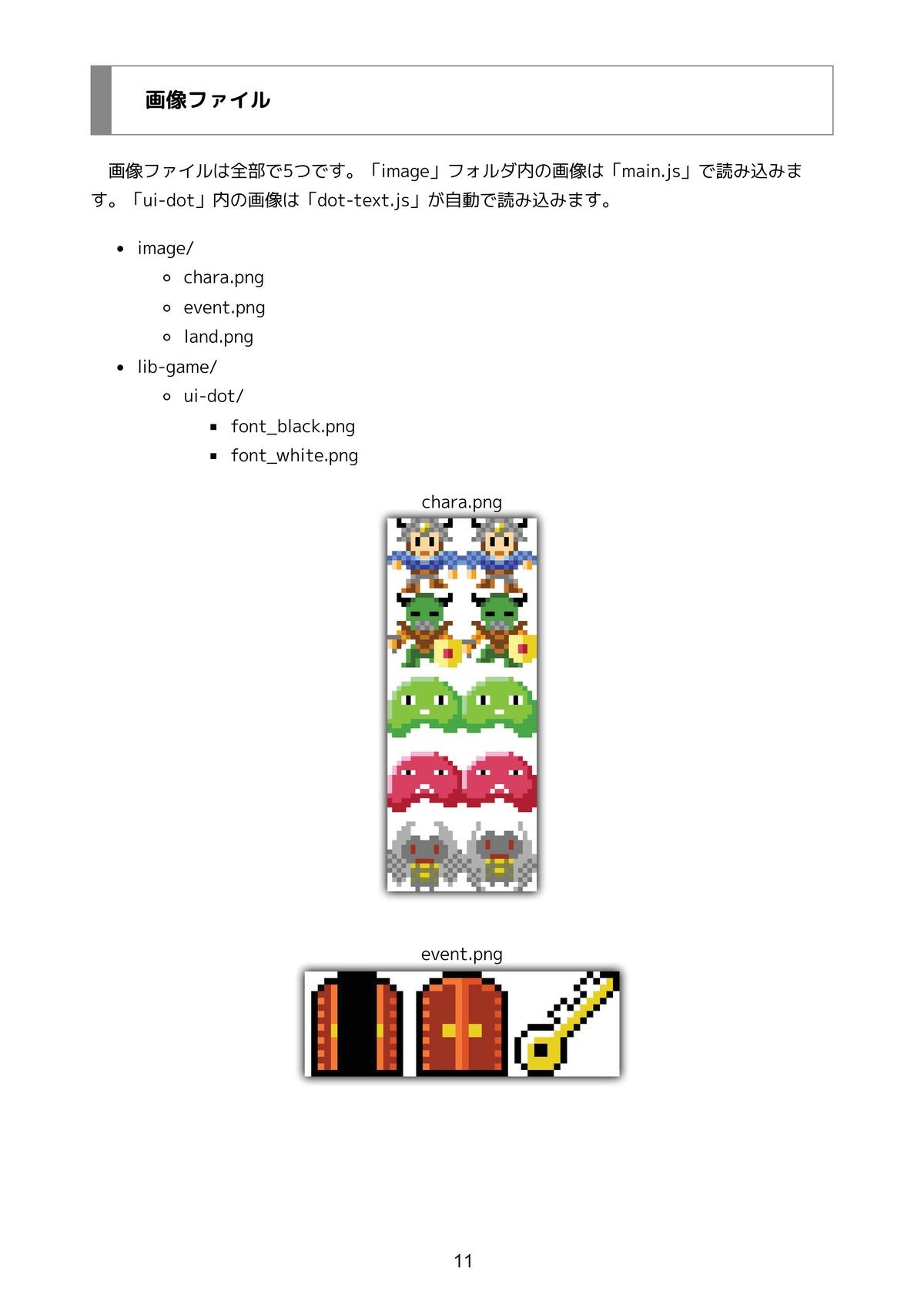 サンプル画像5:洞窟探検ゲームを作ろう JavaScript 全コード(るてんのお部屋) [d_471389]