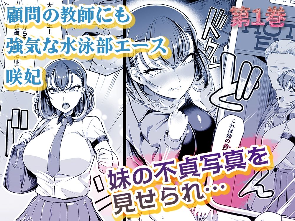 サンプル画像1:水泳部エース催●計画 総集編(8cm) [d_471637]