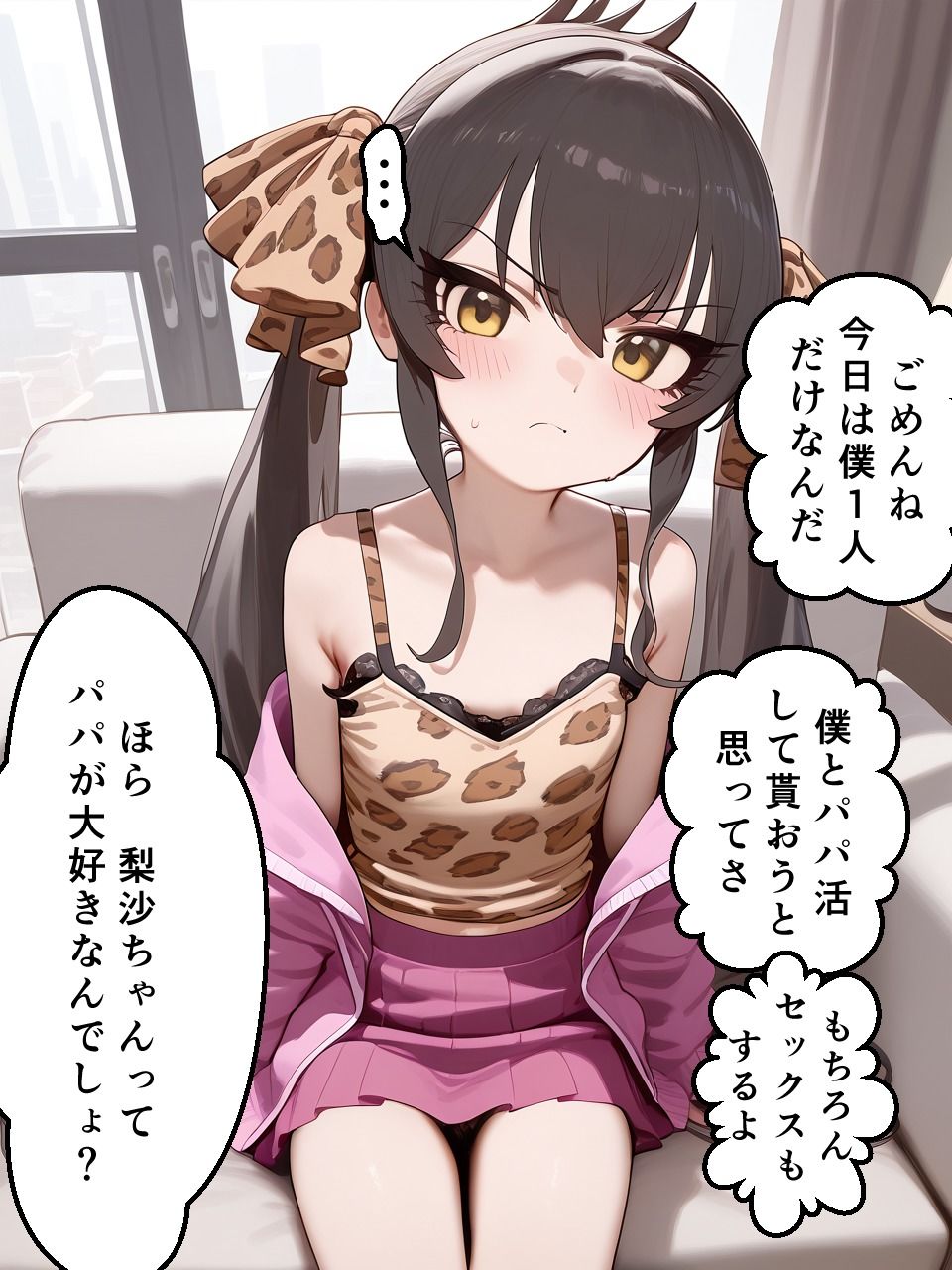 サンプル画像2:アイドルをレ●プするお話 的●梨沙編(つるぺたにゃ) [d_471688]