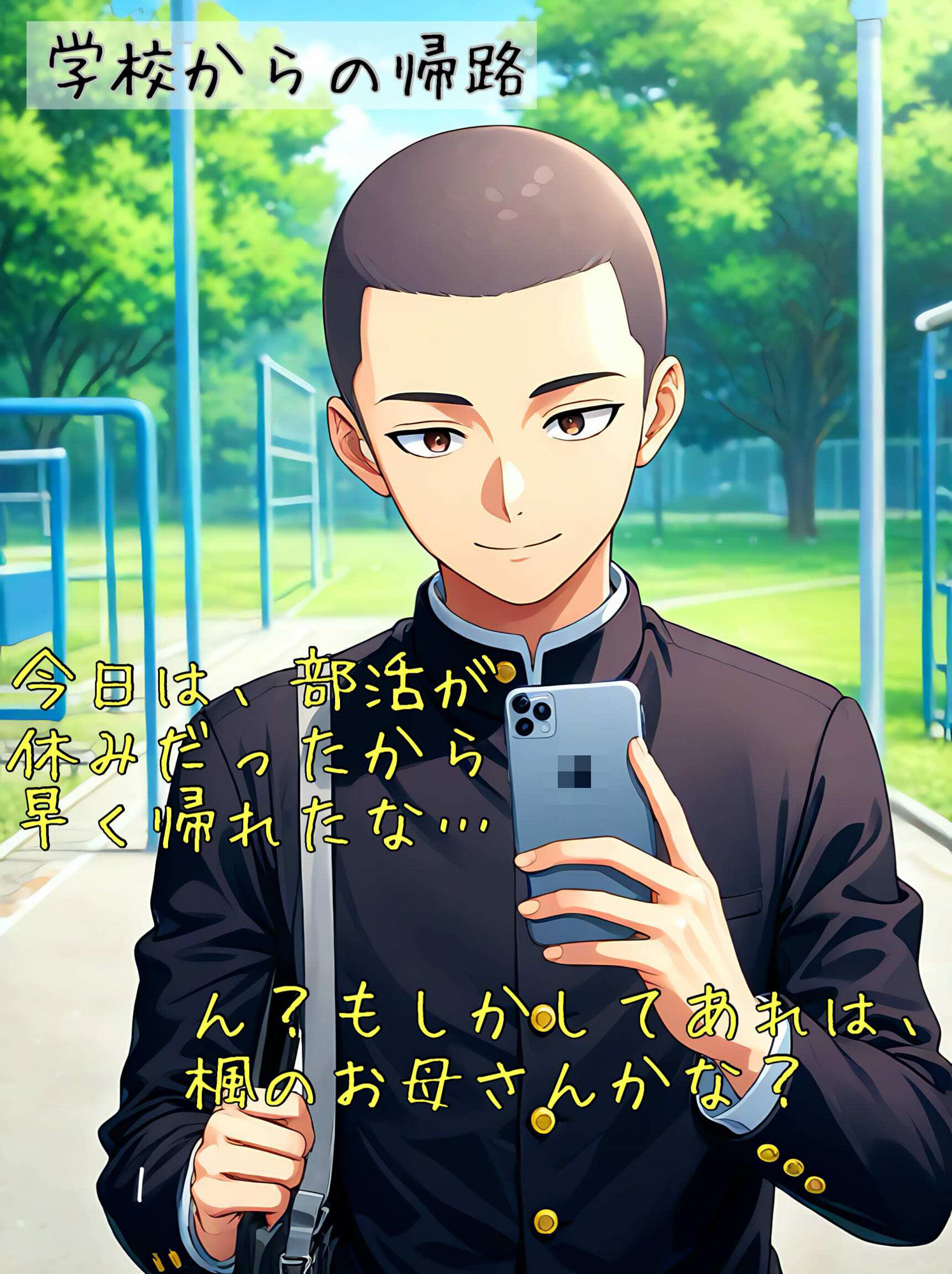 サンプル画像6:【入れ替わり・おばさん】幼馴染の女の子じゃなくて、幼馴染の女の子の母親と入れ替わり！？(アシスト書店) [d_471825]