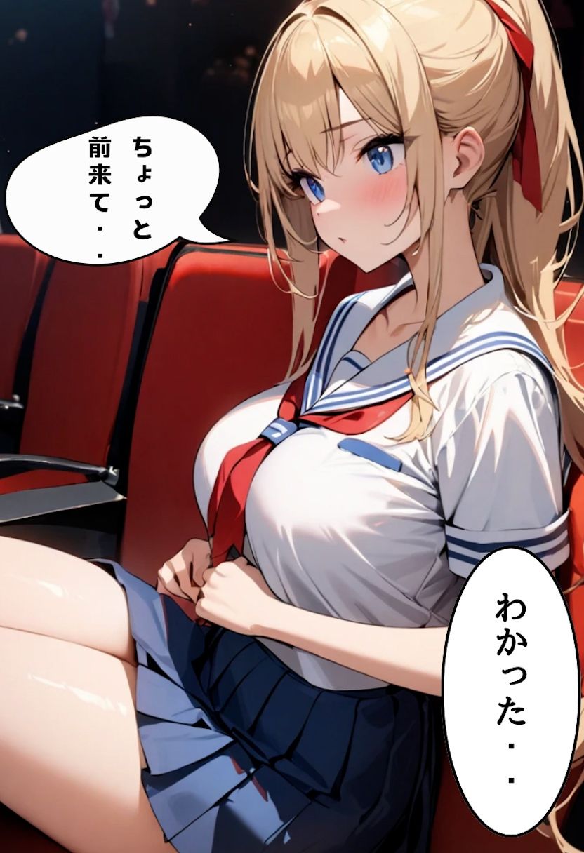 サンプル画像6:巨乳幼なじみと映画館でエッチ(にじいろ☆がーるず) [d_471918]