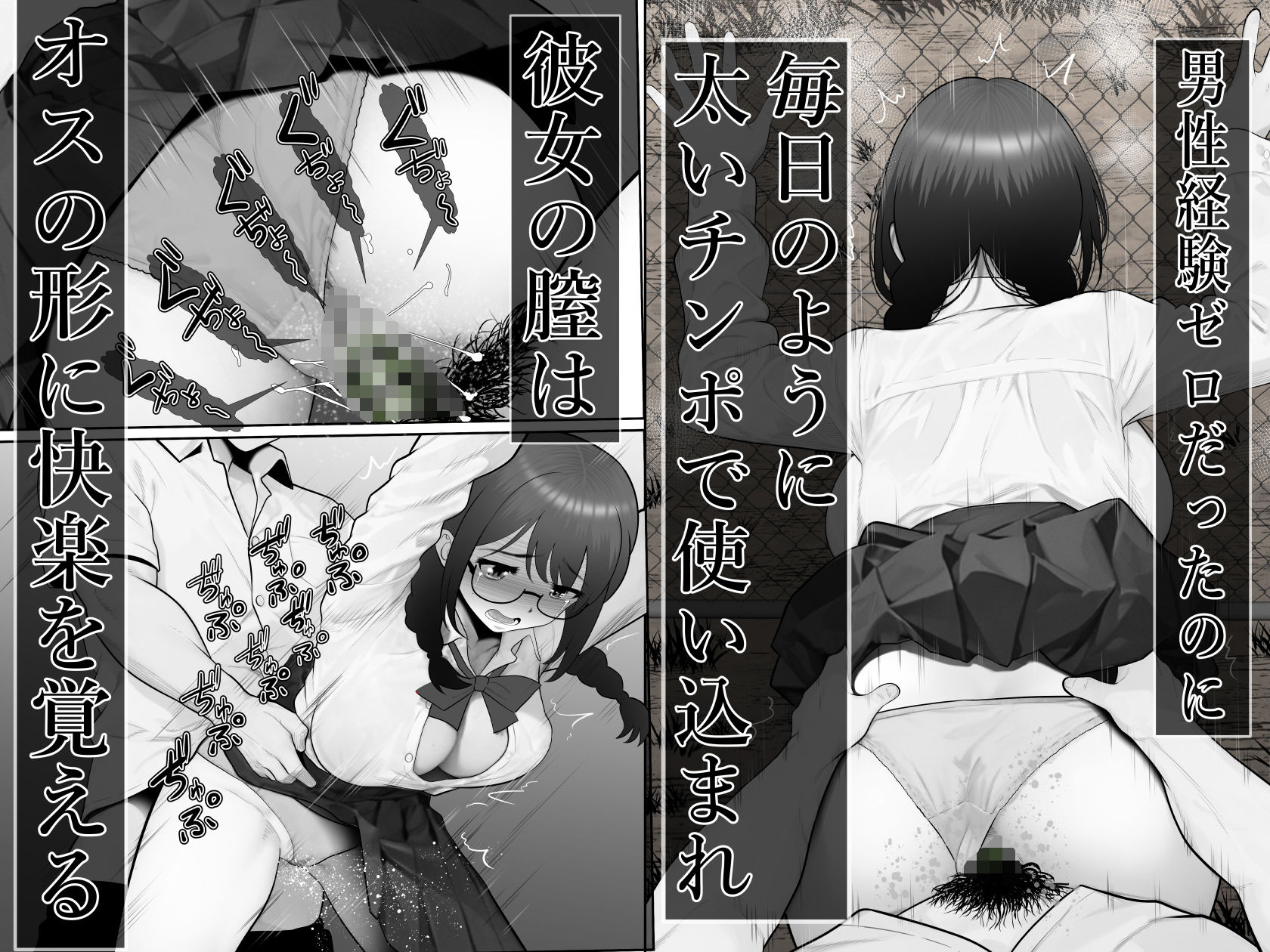 サンプル画像4:放課後、彼女は先輩に食い散らかされ、無垢な膣は太い肉欲に堕とされていく。(Riん。) [d_472659]