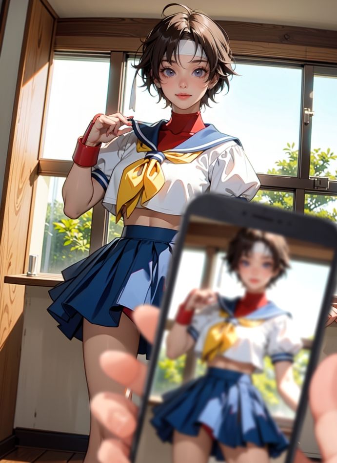 サンプル画像3:【完全版】膣出ししてくれませんか？-春日野さくら（ストリートファイター）-(Mr.Eの研究室) [d_472925]