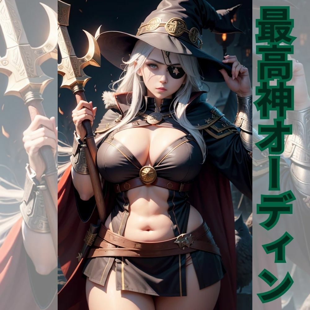 サンプル画像1:北欧神話 1 -女体化した神々-(エロティック神話) [d_472938]