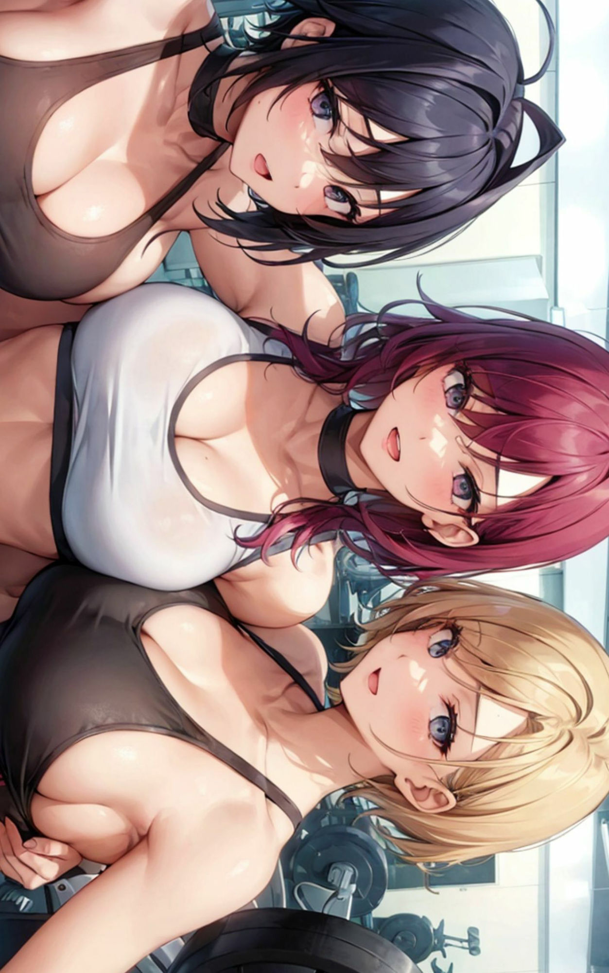 サンプル画像3:パーソナルジムハーレム(1der満) [d_473612]