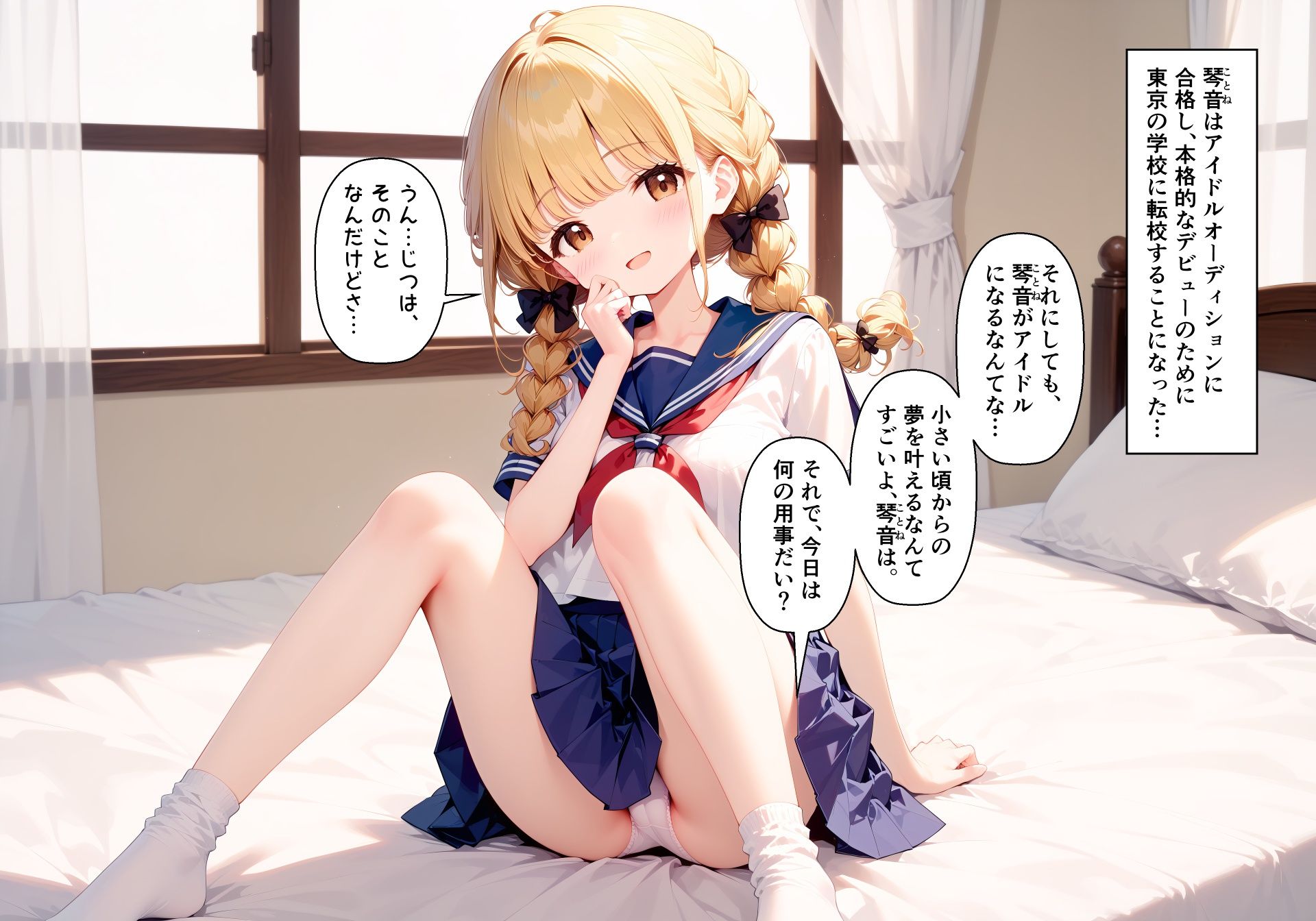 サンプル画像2:処女のままだと恥ずかしいから… （4） 琴音(JGコンプレックス) [d_474042]